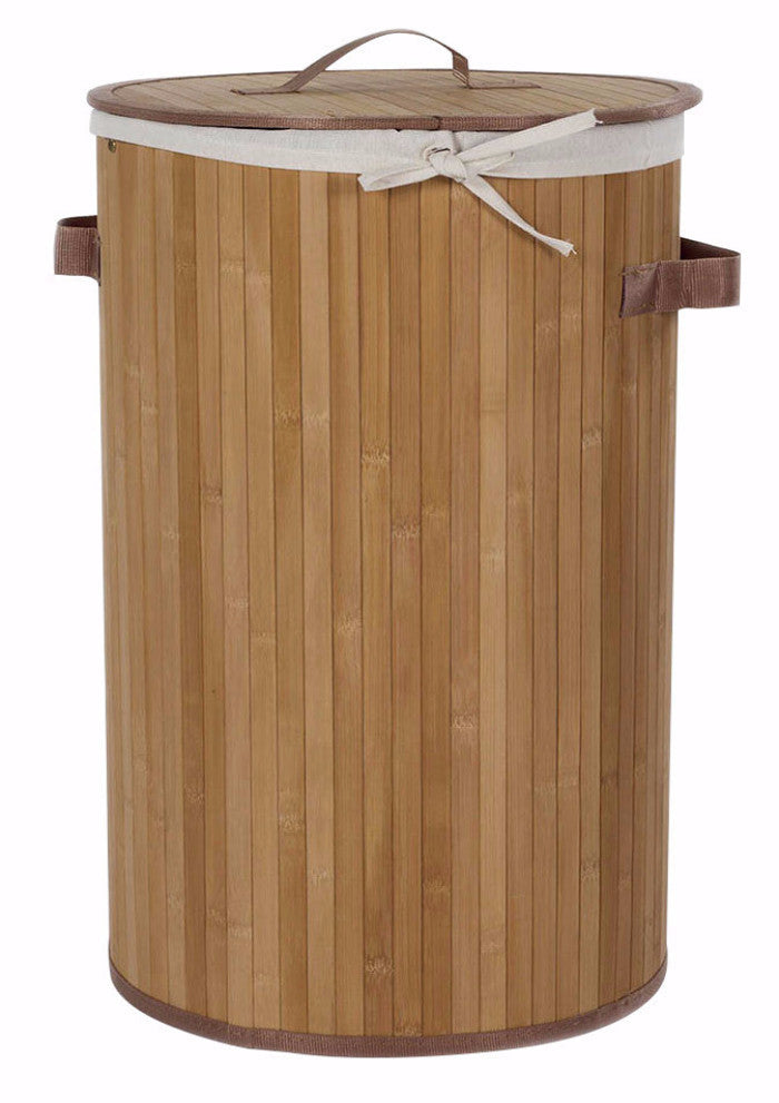 Cesto de ropa bambú - Comprar en Puertas Adentro