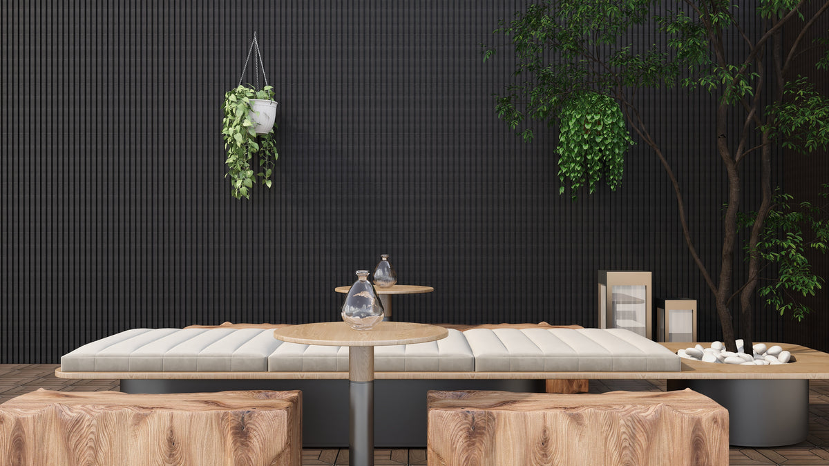 Panel 3D Exterior Black