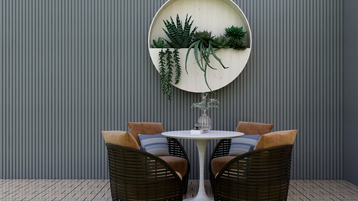 Panel 3D Exterior Blue Steel