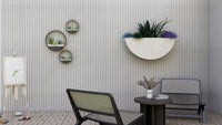Panel 3D Exterior Ivory White