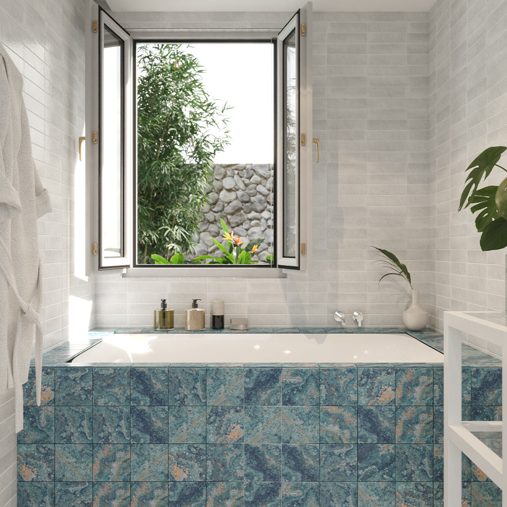 Azulejo Prisma White