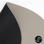 Mantel Individual Bicolor Liam Black / Greysh