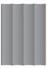 Panel 3D Cóncavo Grande Cloud Grey