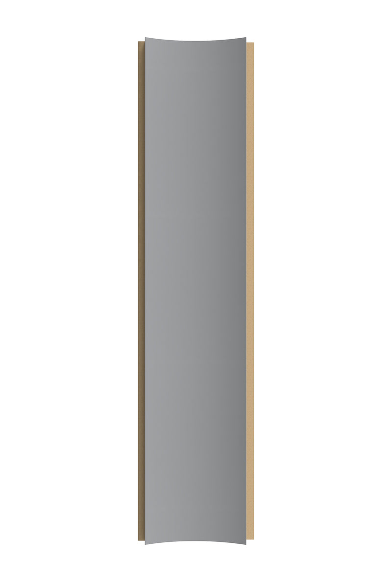 Panel 3D Cóncavo Grande Cloud Grey