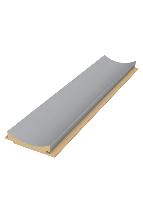 Panel 3D Cóncavo Grande Cloud Grey