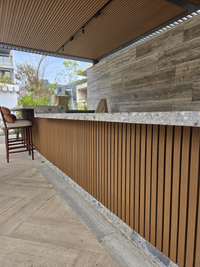 Panel 3D Exterior Dark Walnut