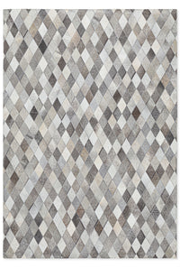 Tapete Cow Hide Rug Diamond Grey