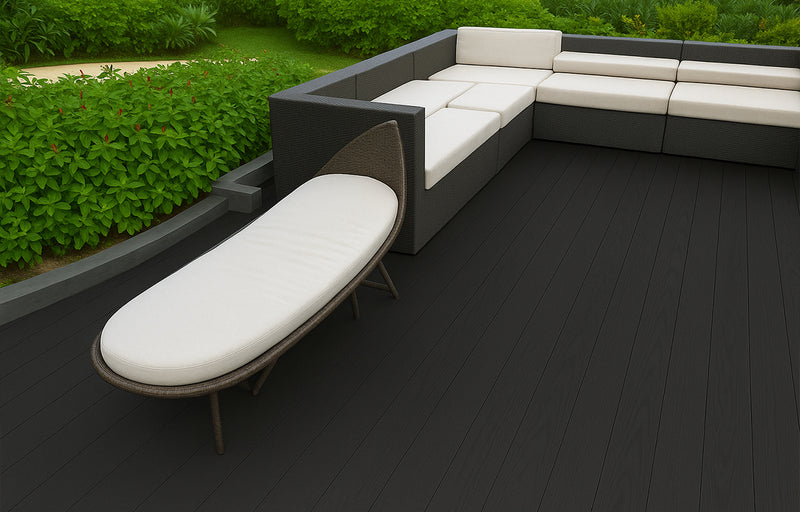 Deck WPC Gresyh White - Black