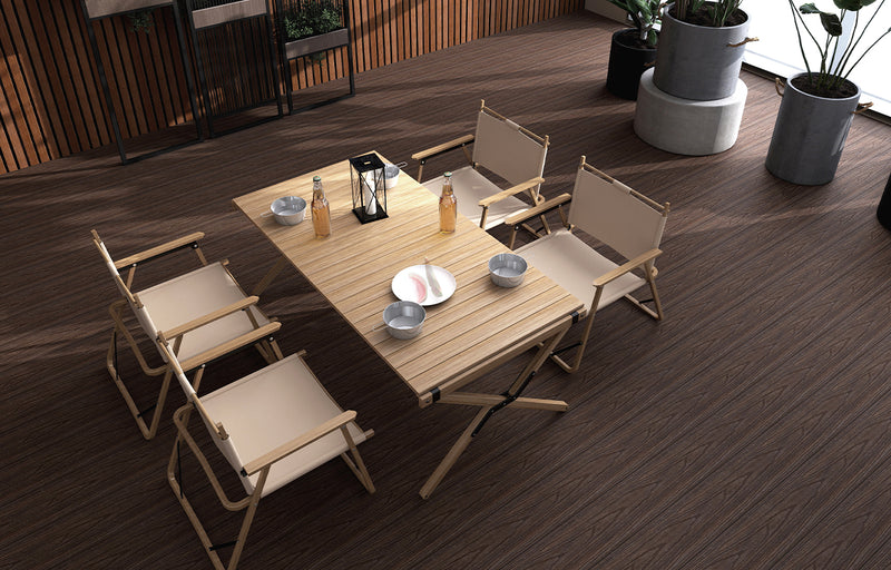 Deck WPC Teak - Dark Coffee