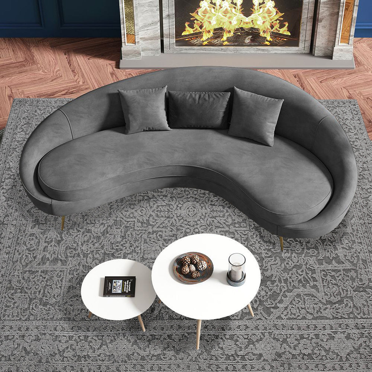 Tapete Modena Charcoal