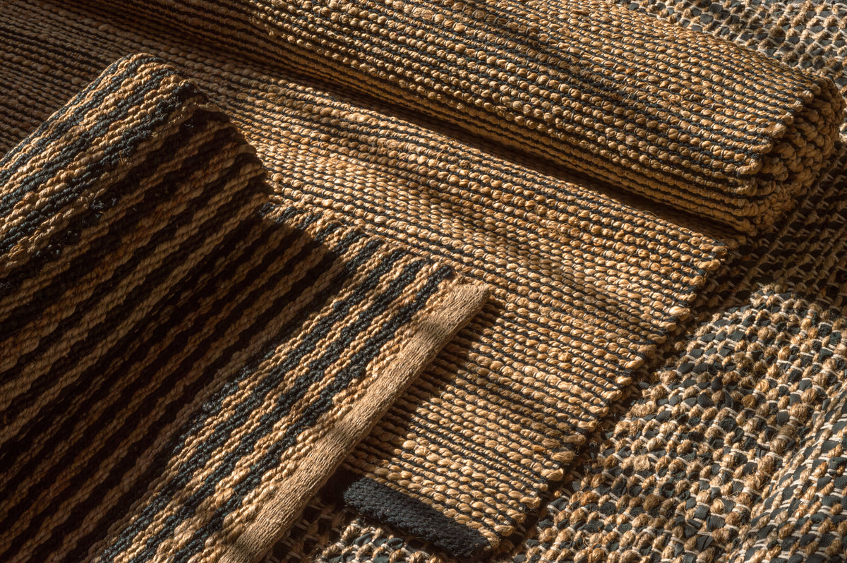 Tapete Jute Rabat Black