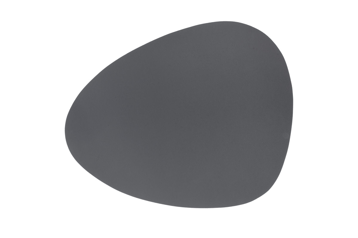 Mantel Individual Bicolor Liam Grey / Brown