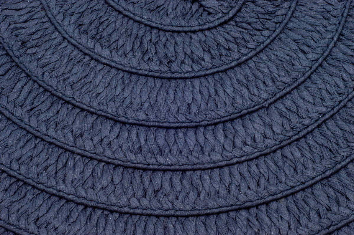 Mantel Individual Raffia Azul
