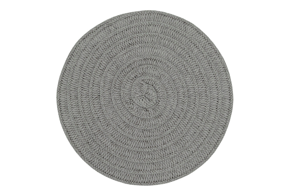 Mantel Individual Raffia Gris