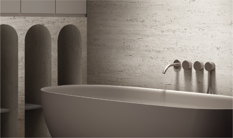 Piedra Flexible Murano Travertino White