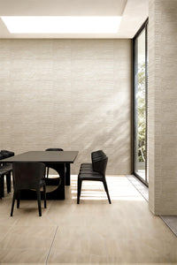 Caja de Piedra Flexible Murano Travertino Beige