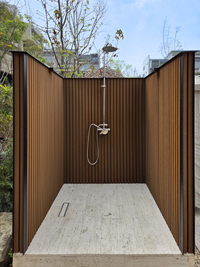 Panel 3D Exterior Dark Walnut