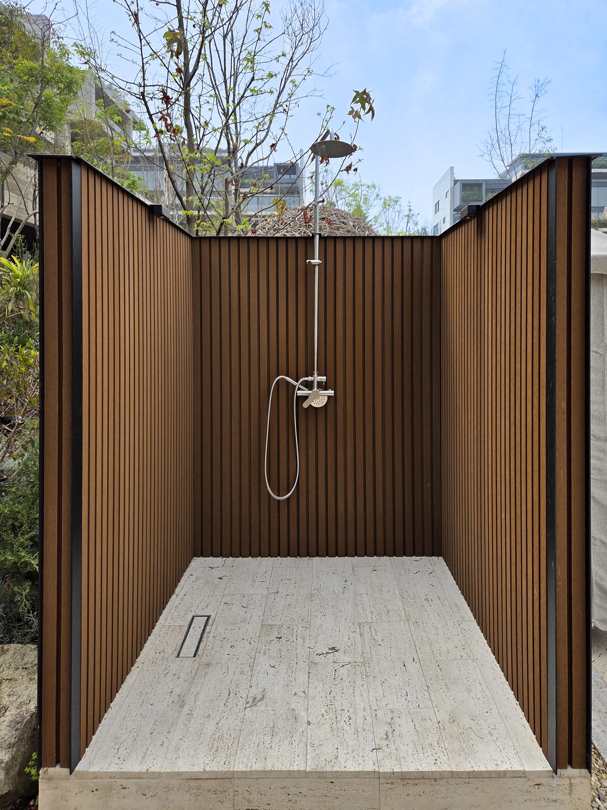 Panel 3D Exterior Dark Walnut