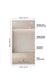 Panel Acrílico Espejo