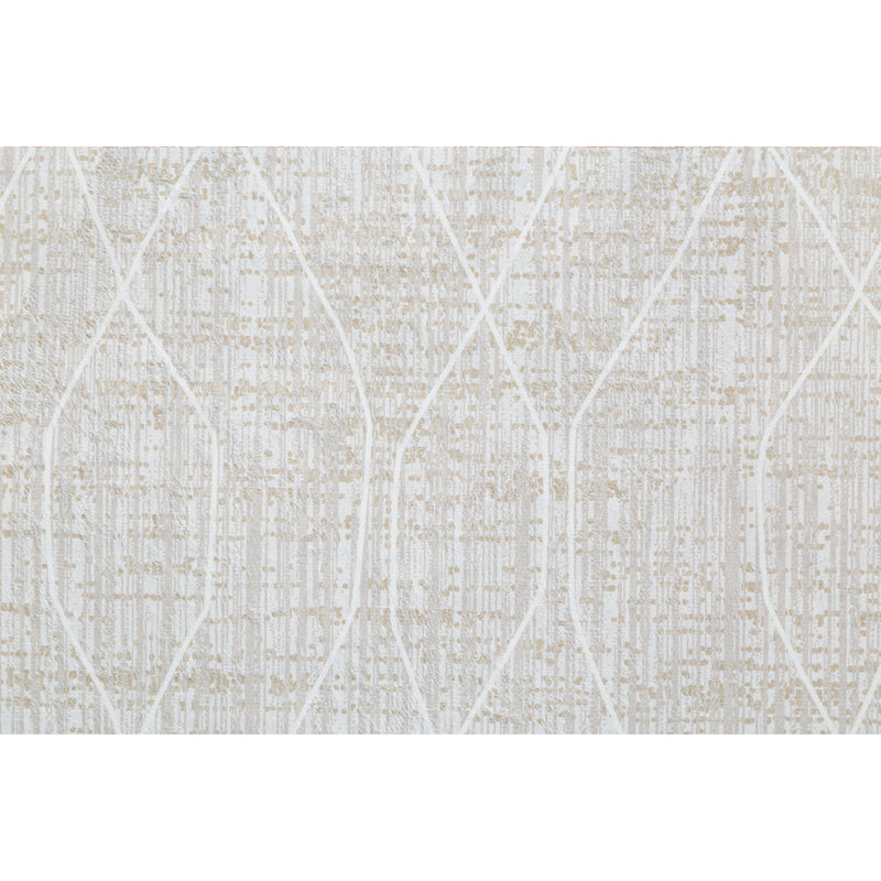 TAPETE DOHA 240621 ROMBOS BEIGE