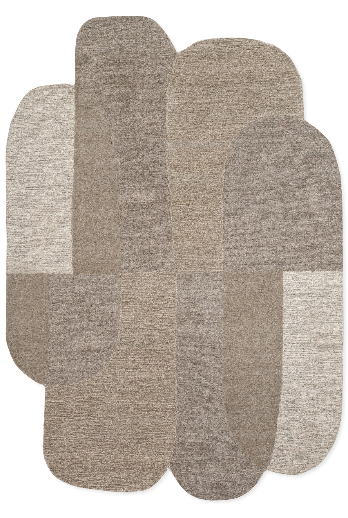 Tapete Luciana - Shape 2 Taupe