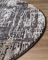 Tapete Nepal LD361A C85 Anthracite Redondo