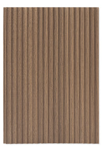 Panel WPC 3D Cóncavo Walnut