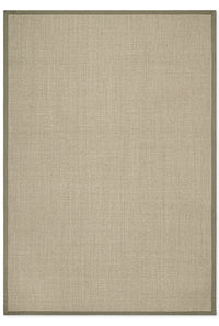 Tapete Sisal Border Dovemix Green