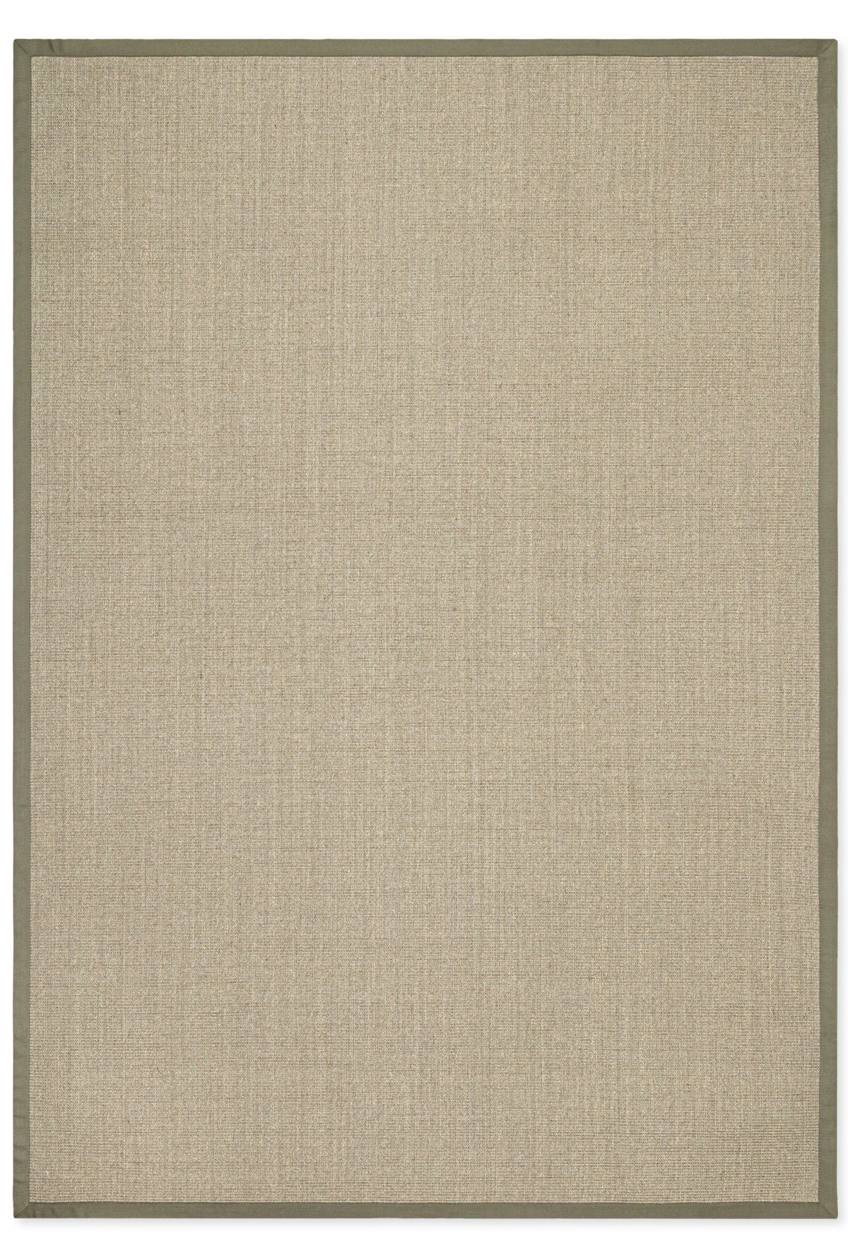 Tapete Sisal Border Dovemix Green