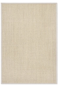 Tapete Sisal Border Marble Ash