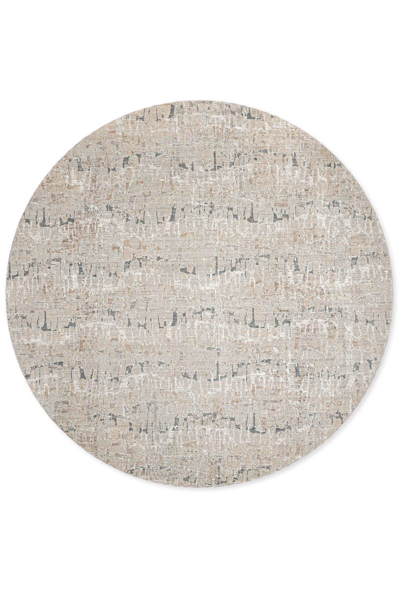 Tapete Tibet LD597A C93 Light Grey Redondo