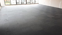 Alfombra Modular Rush 929 Gris Oscuro
