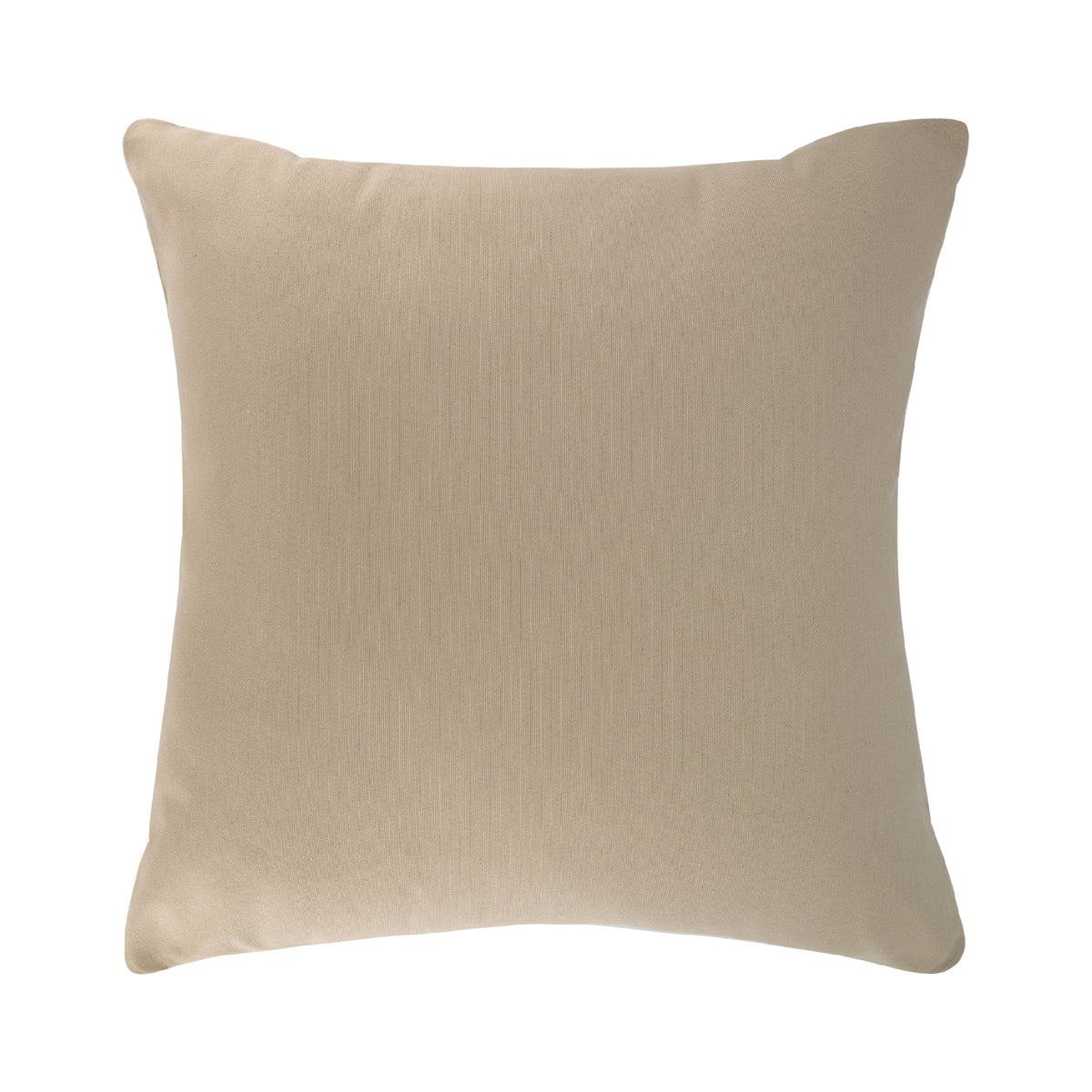 Cojiín Loneta Beige con Cierre