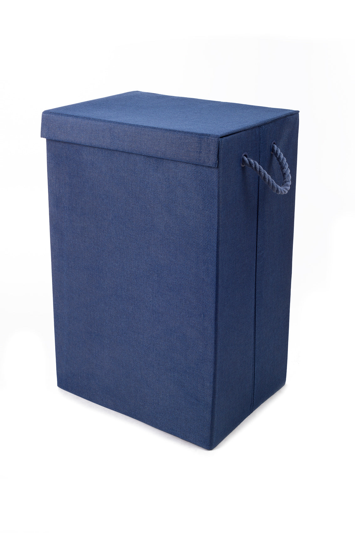 Cesto de Ropa Tela Azul