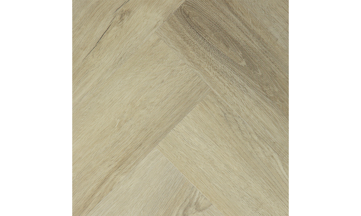 Piso SPC Herringbone Almond