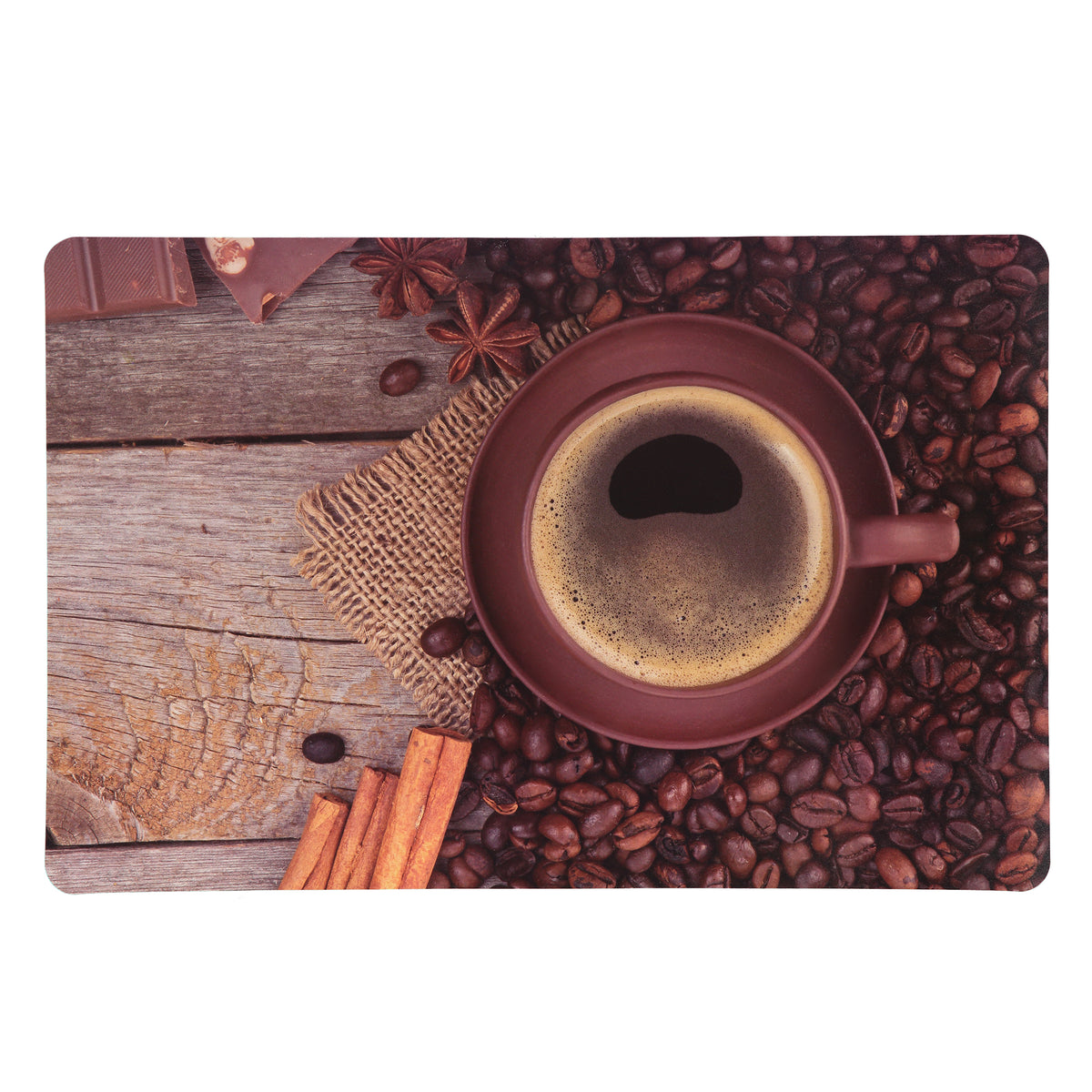 MANTEL INDIVIDUAL PRINTED CAFÉ EN GRANO 24511