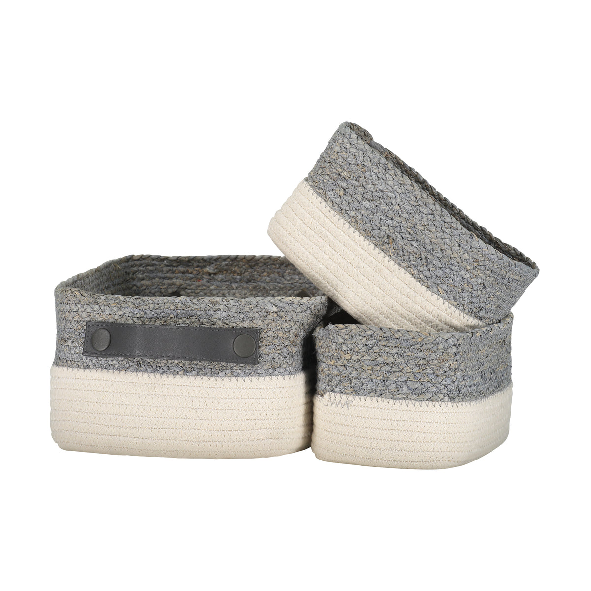 Set de 3 Canastas Creta Gris