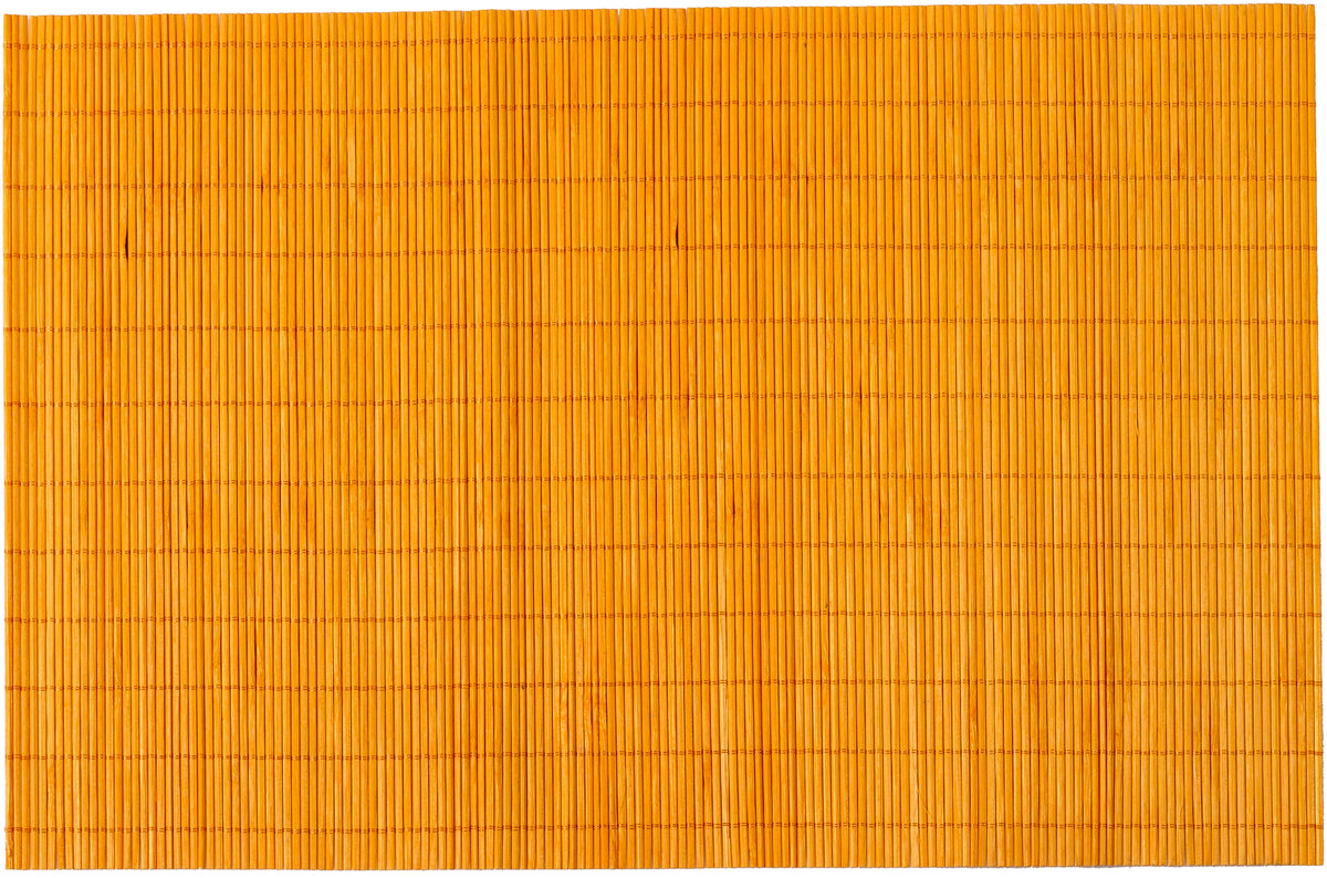 Mantel Individual Bambú Naranja 30 x 45 CM