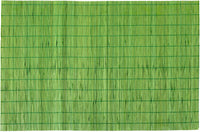 Mantel Indiviual Bambú Verde  30 x 45 CM