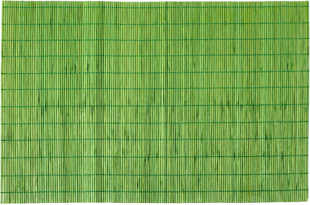 Mantel Indiviual Bambú Verde  30 x 45 CM