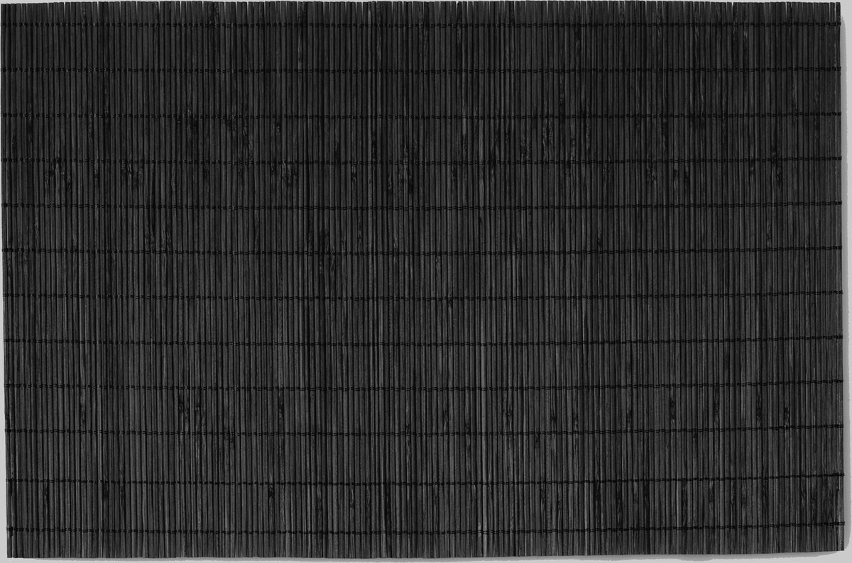 Mantel Individual Bambú Negro  30 x 45 CM