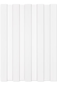 Panel 3D Grande Solid White