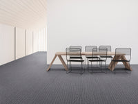 Alfombra Modular Rush 929 Gris Oscuro